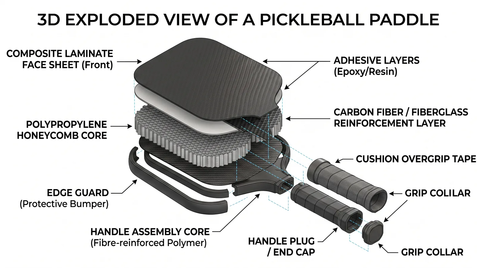 A beginner pickleball starter kit, by budget